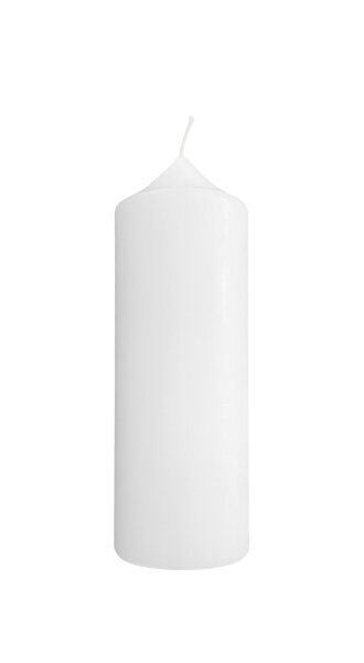 Laternenkerzen Weiß 300 x Ø 100 mm, 1 Stück